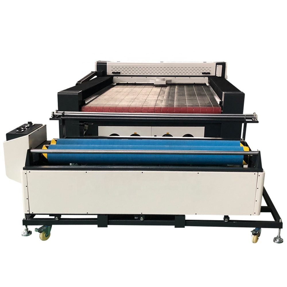 Automatic large-format fabric laser cutting machine